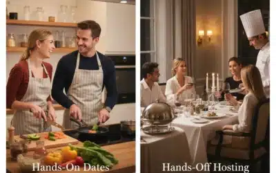 From Hands-On Dates to Hands-Off Hosting –  Choosing the Right Culinary Experience